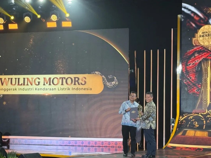 Wuling Indonesia iegūst balvu 
